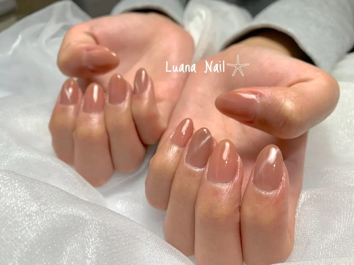 ネイル ジェルネイル マグネットネイル ハンドネイル BeauJu by Luana Nailのネイルデザイン