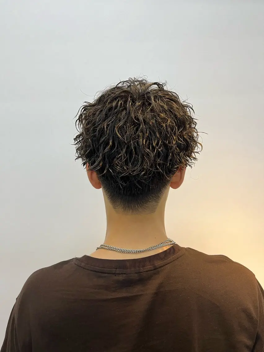 ショート パーマ メンズ メンズ特化/ 逢坂智也のヘアスタイル