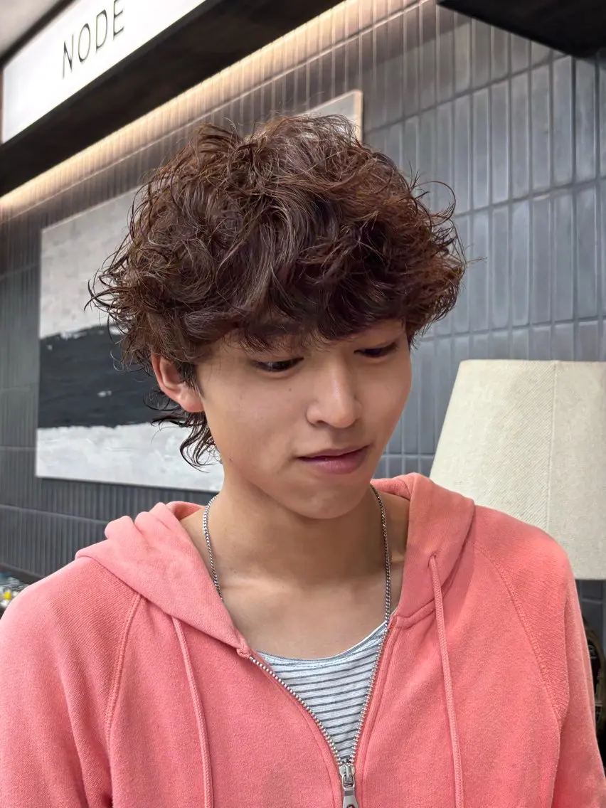 パーマ メンズ メンズパーマ メンズパーマ特化 sayoのヘアスタイル