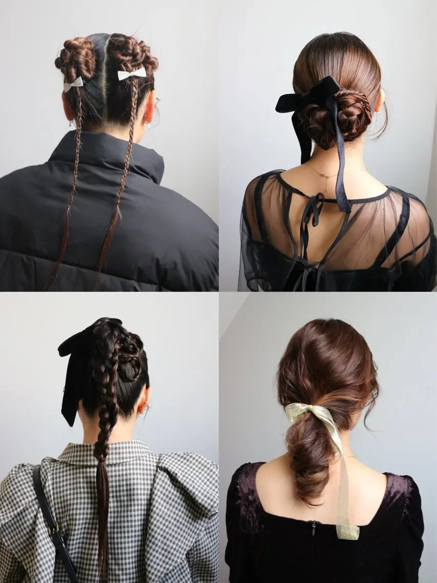 ロング ヘアアレンジ AKO .のヘアスタイル