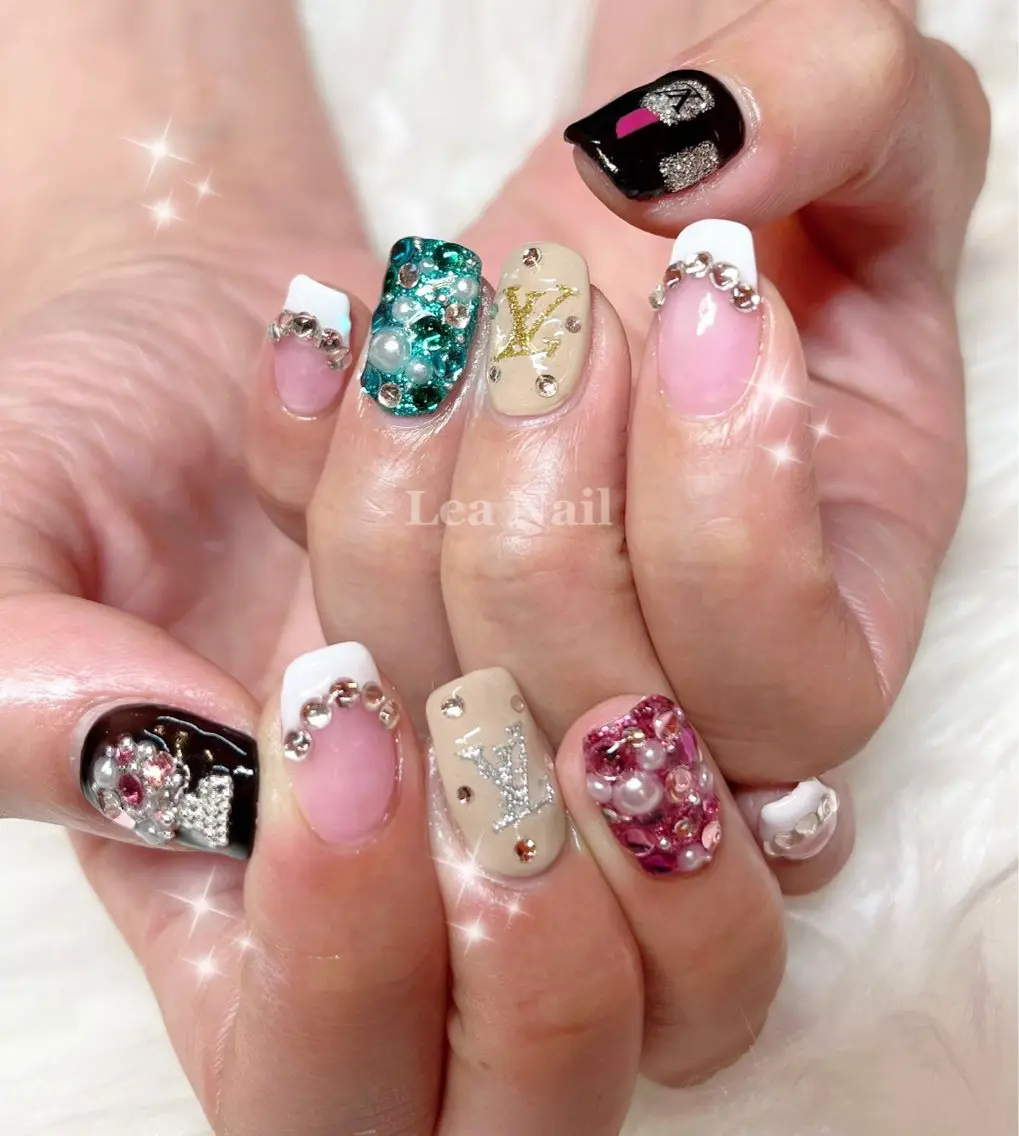 ネイル 持ち込み ハンドネイル Lea Nailのネイルデザイン