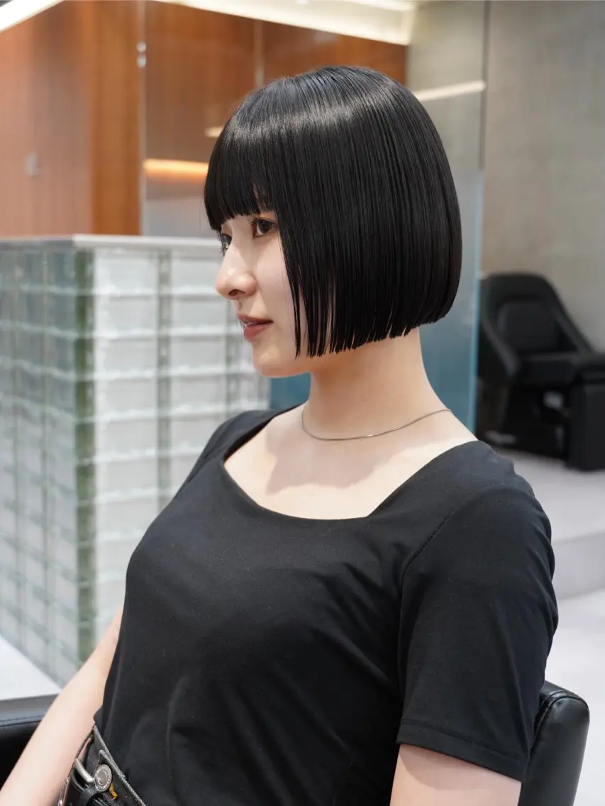 ショート カット トリートメント 👑ボブはお任せ ミヤノ👑のヘアスタイル