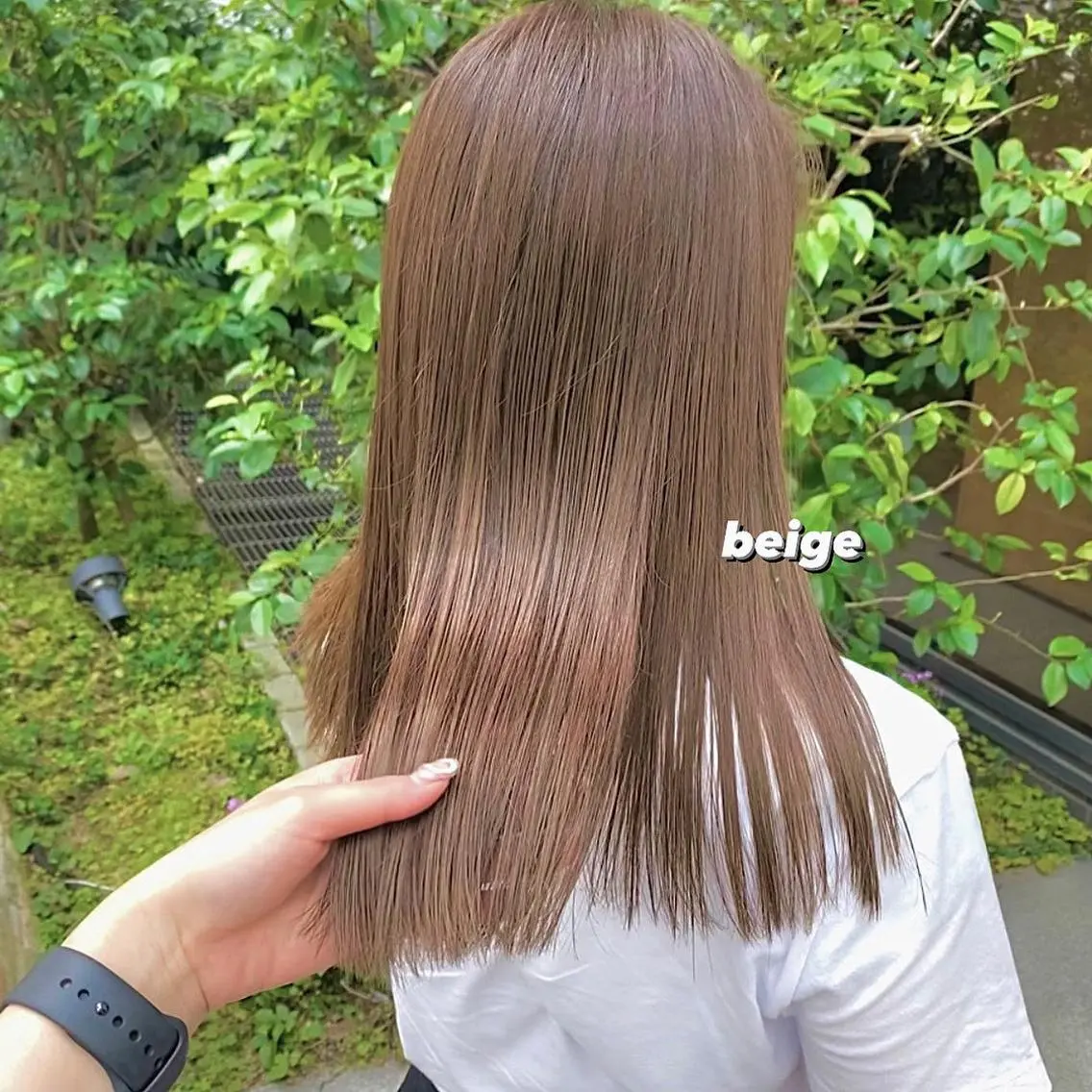 セミロング カラー パーマ ヘアアレンジ メンズ キッズ ネイル マツエク・マツパ メンズブリーチ ブリーチ ブリーチなしカラー 前川 朋香のヘアスタイル