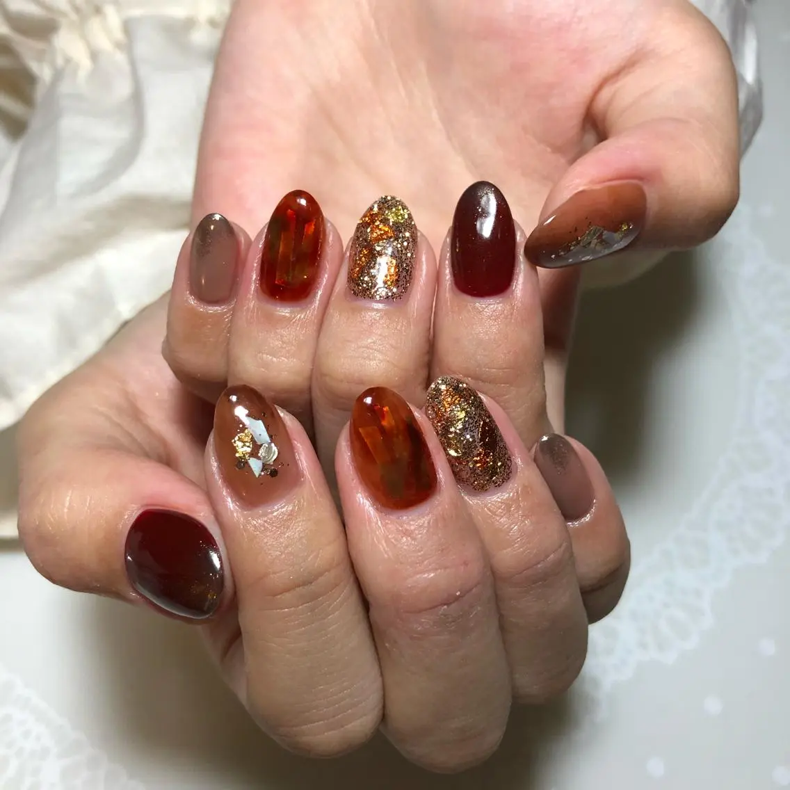 ネイル ニュアンスネイル 米田 律子のネイルデザイン