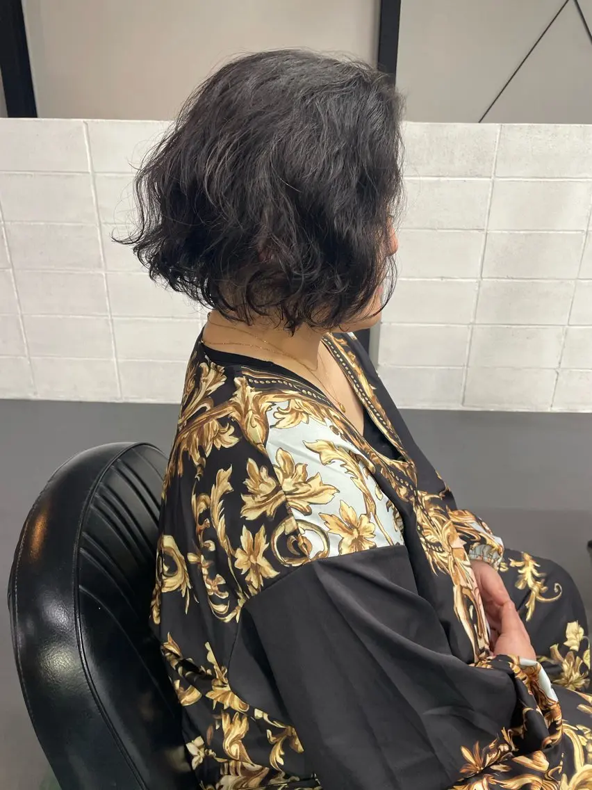 ミディアム カット Sakairi Yunaのヘアスタイル