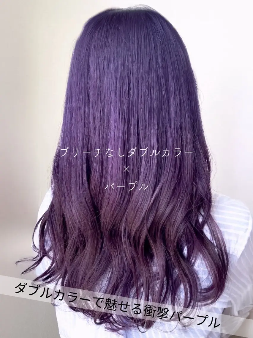 カラー ブリーチ ダブルカラー ブリーチなしカラー SARAJU 仁川店【カラー特化】のヘアスタイル