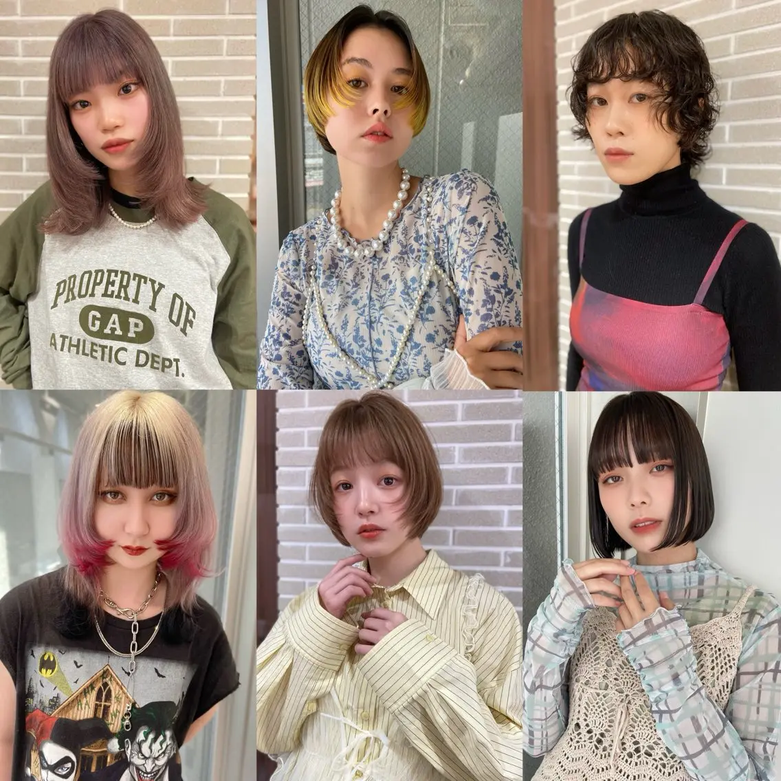 カット ヘアカラー パーマ 縮毛矯正 トリートメント レイヤーカット⭐️ インナー桑原 日花理のヘアスタイル