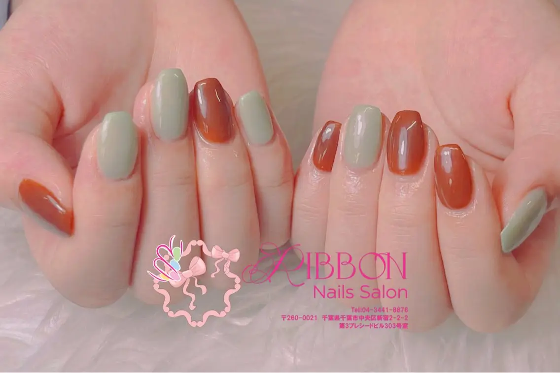 ネイル チークネイル フットネイル フレンチネイル グラデーション 韓国ネイル ハンドネイル Ribbonnail salonのネイルデザイン