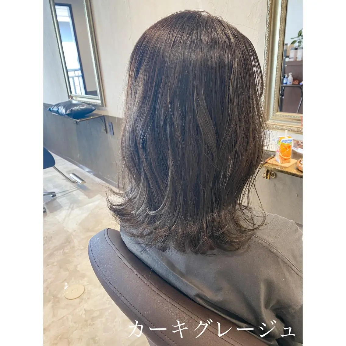 ミディアム カラー 坂井田 浩樹のヘアスタイル