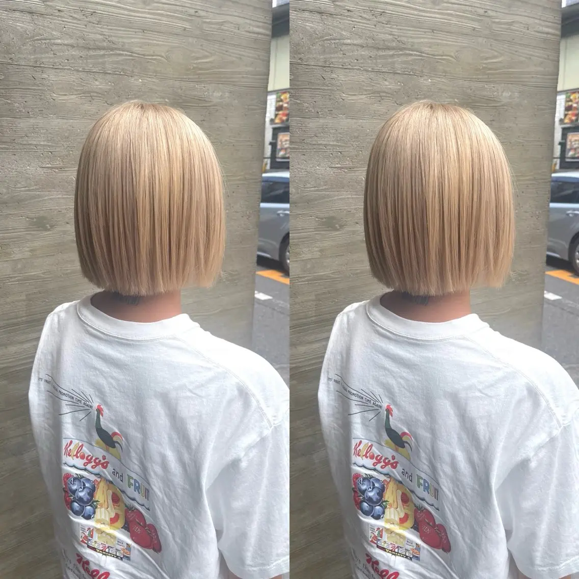 ショート カラー ヘアカラー トリートメント オージュアソムリエ DAIKI⭐️のヘアスタイル