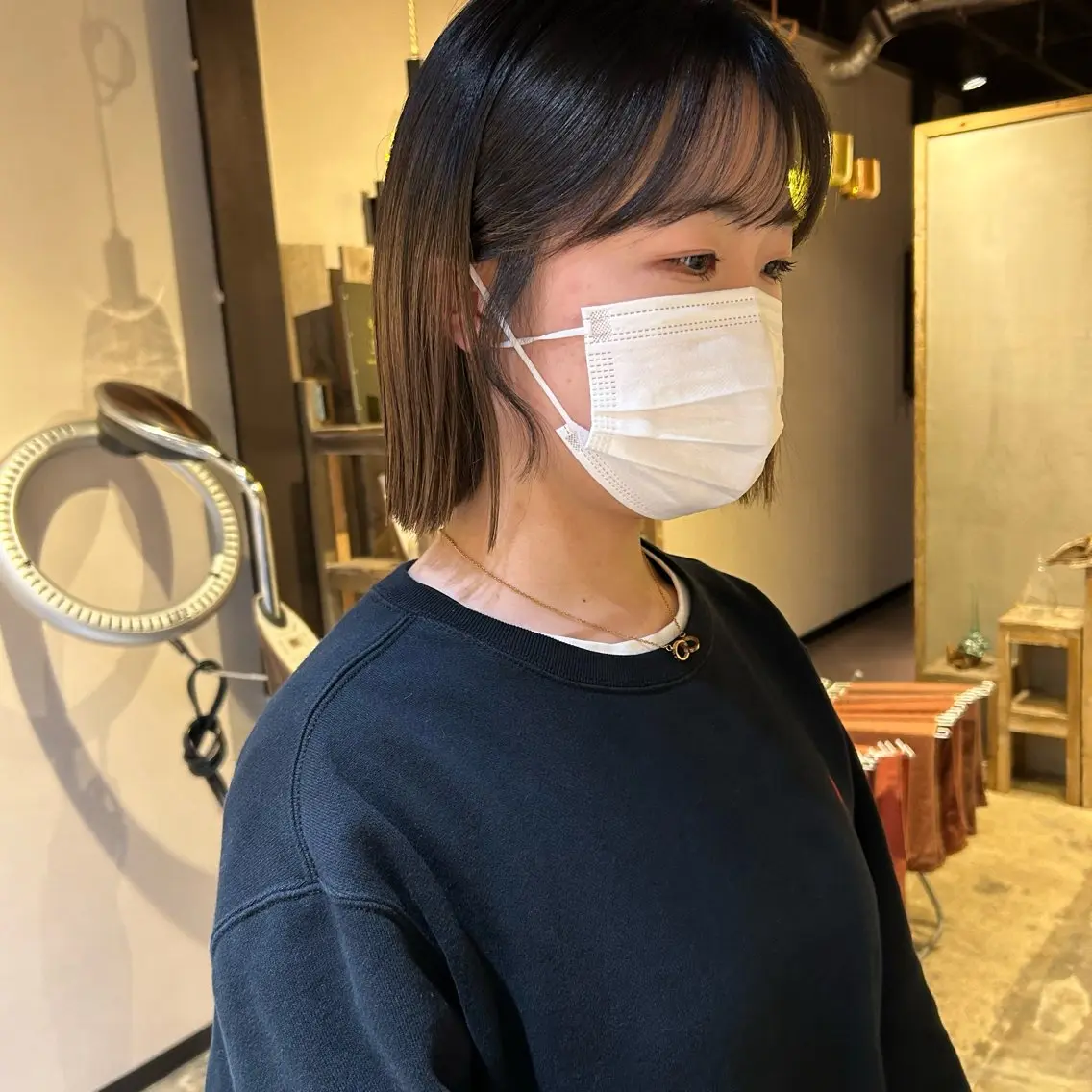 ショート ボブ 北原 紗希のヘアスタイル