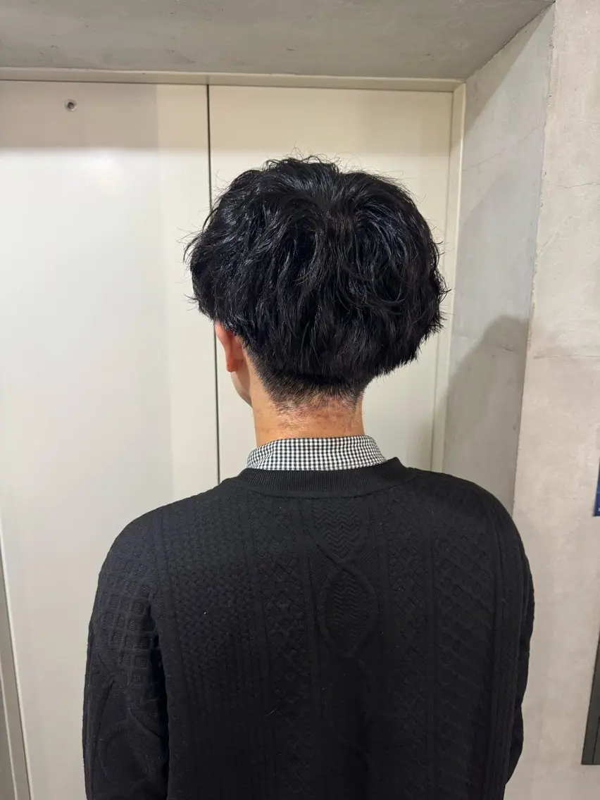 メンズ メンズパーマ シャドーパーマ 👾メンズカット 近藤あやか👾のヘアスタイル