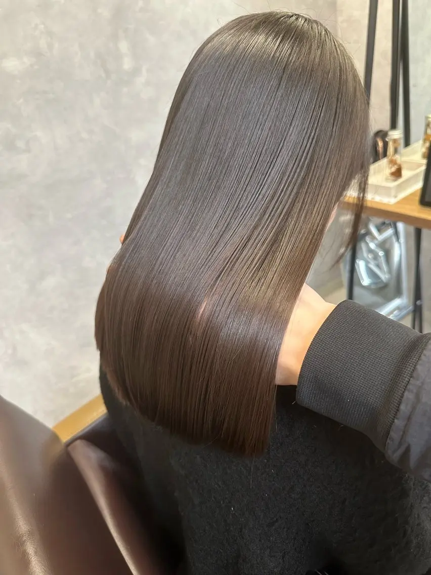 ロング カット トリートメント vision kyoseiのヘアスタイル