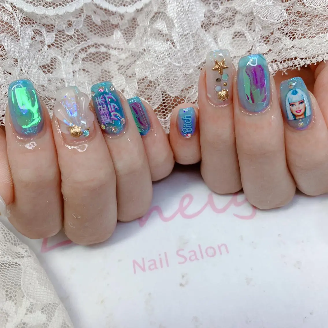 ネイル ハンドネイル La neige* yuki 🐩🌙のネイルデザイン