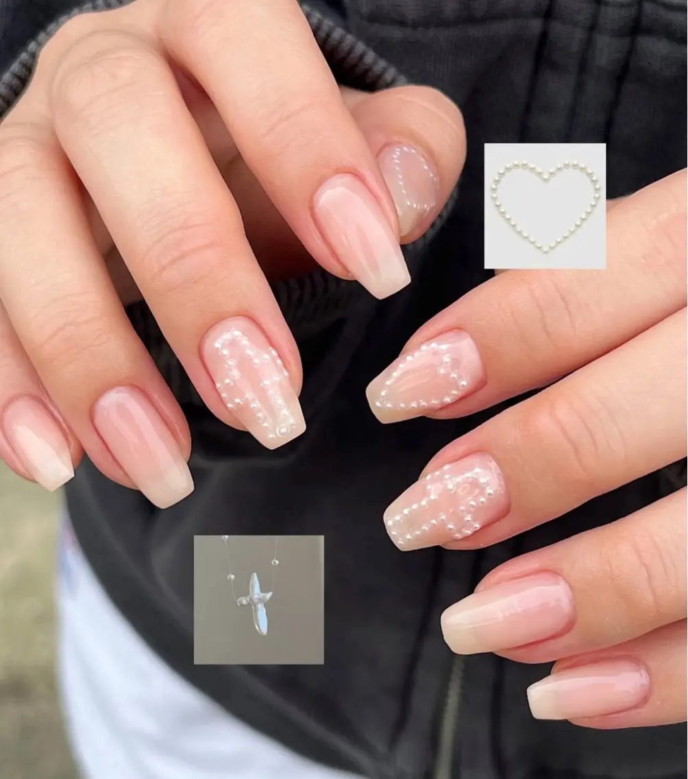 ネイル チークネイル フットネイル フレンチネイル グラデーション 韓国ネイル Ribbonnail salonのネイルデザイン
