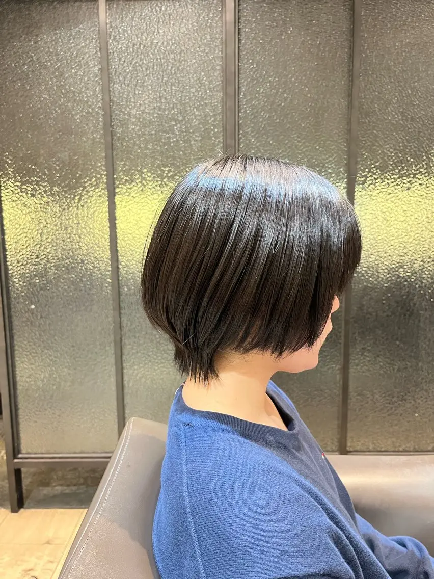 ショート くびれヘア ショートヘア 谷口 琉飛のヘアスタイル