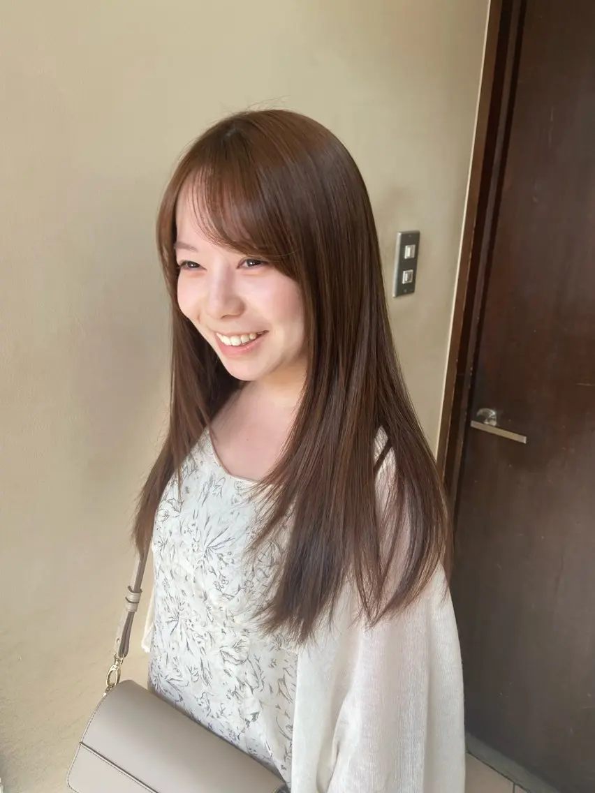 ロング カラー 髪質改善 トリートメント 髪質改善 yuikaのヘアスタイル