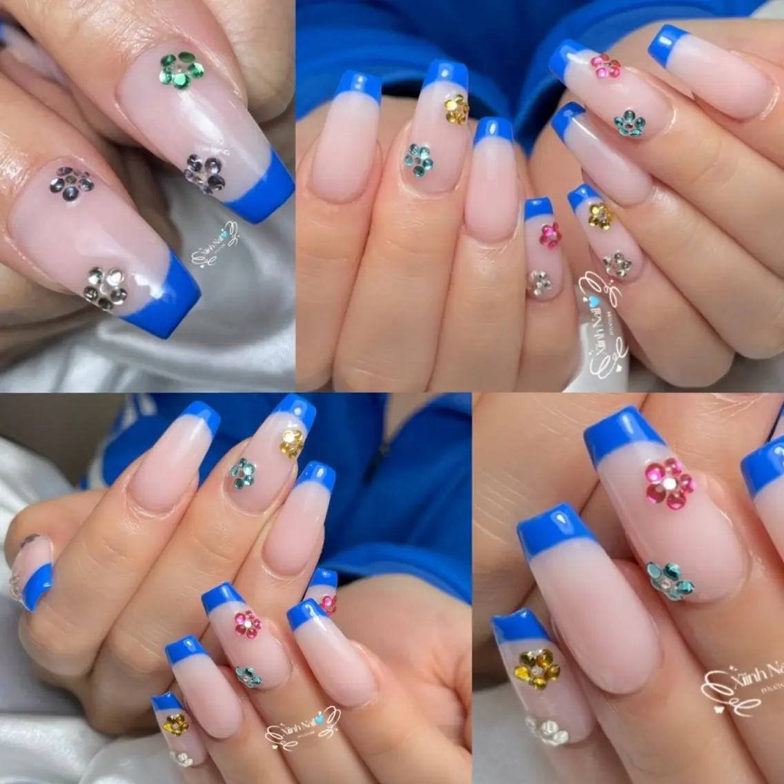 ネイル チークネイル 桜ネイル 長さ出し フットネイル ジェルネイル ハンドネイル XIINH NAIL SALONのネイルデザイン