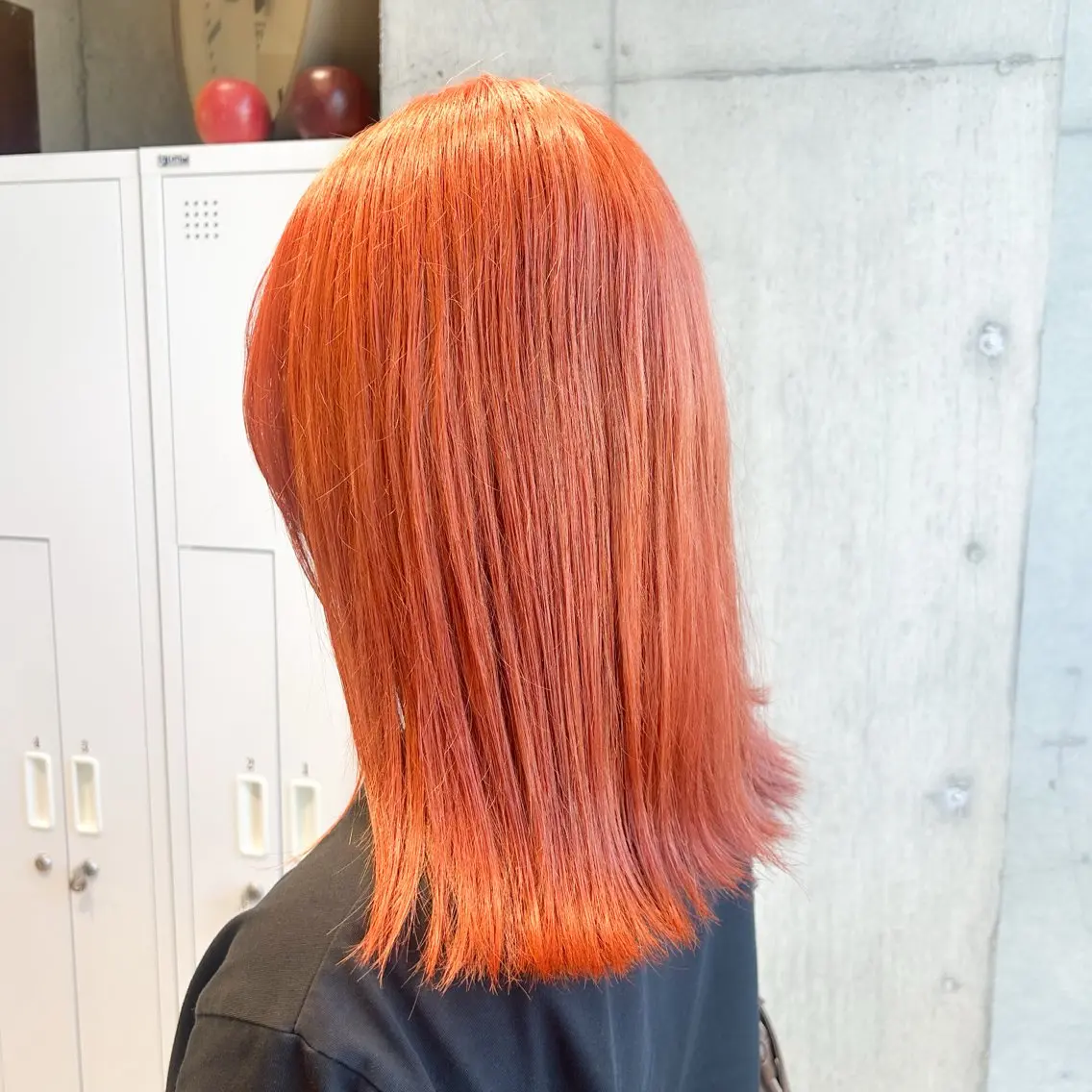 ミディアム カラー 🍎暖色ウルフ 🍎みさきのヘアスタイル