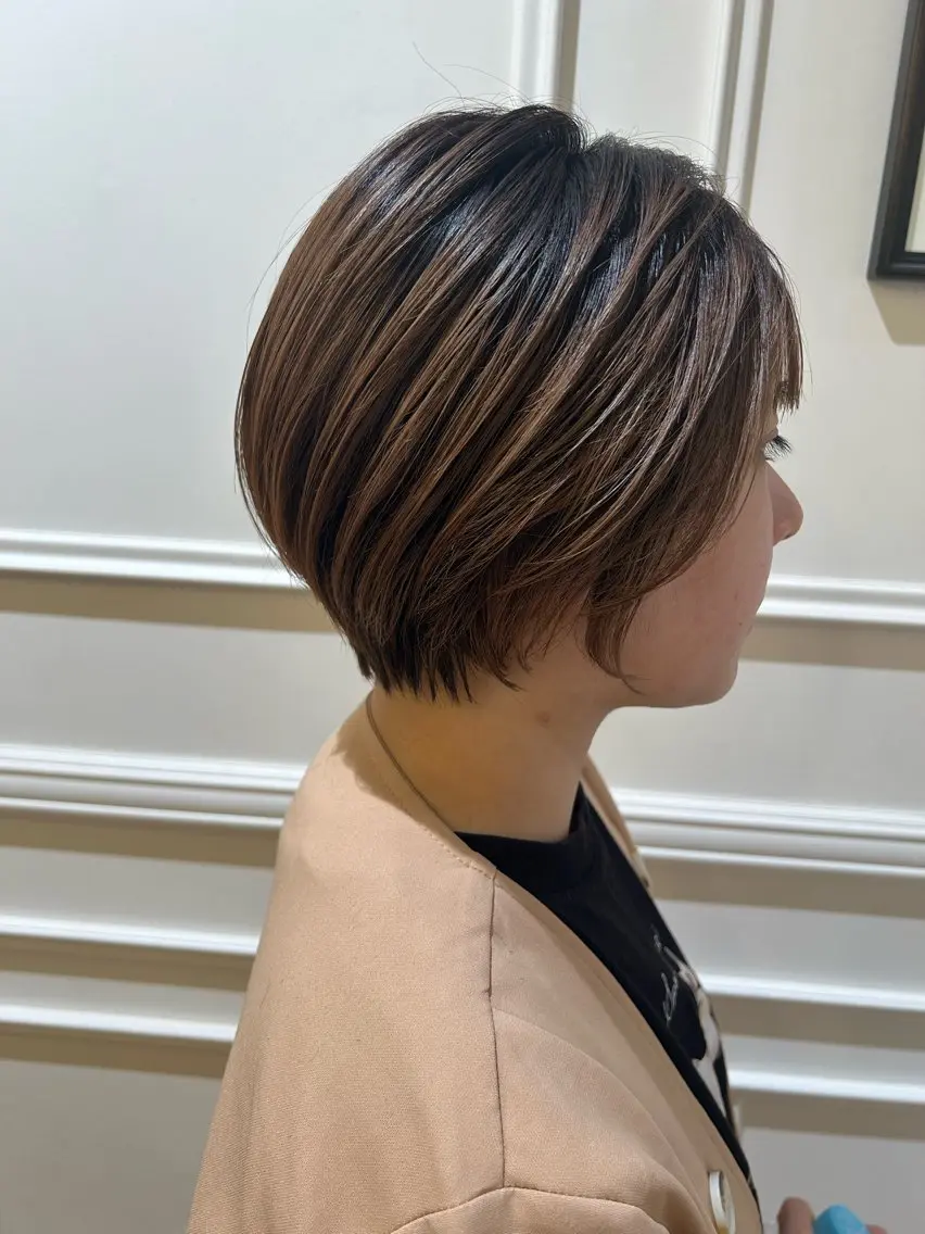 ショート 三浦 太生のヘアスタイル