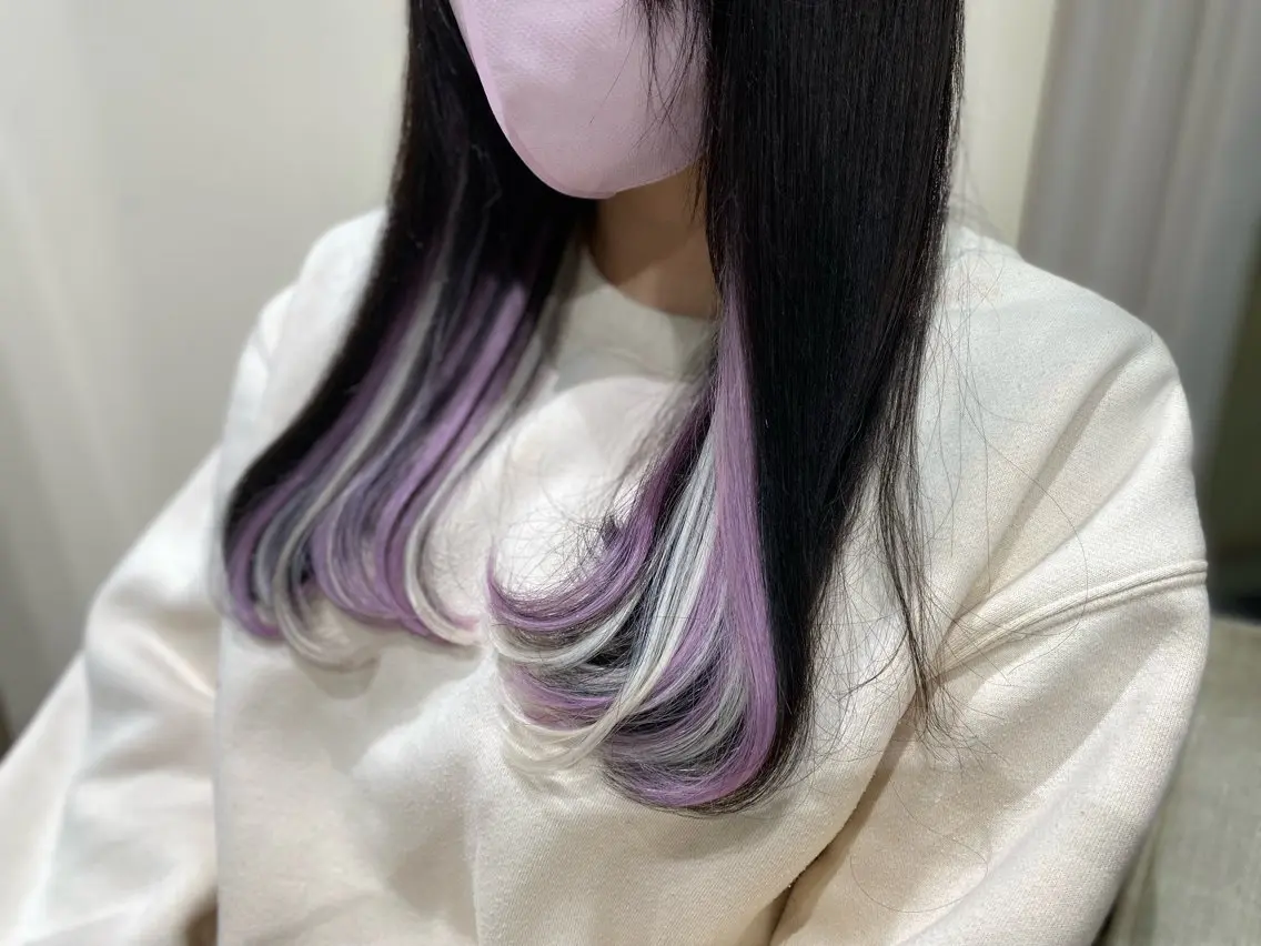エクステ ハイトーン✨艶髪💘 💘 AYANO💘のヘアスタイル