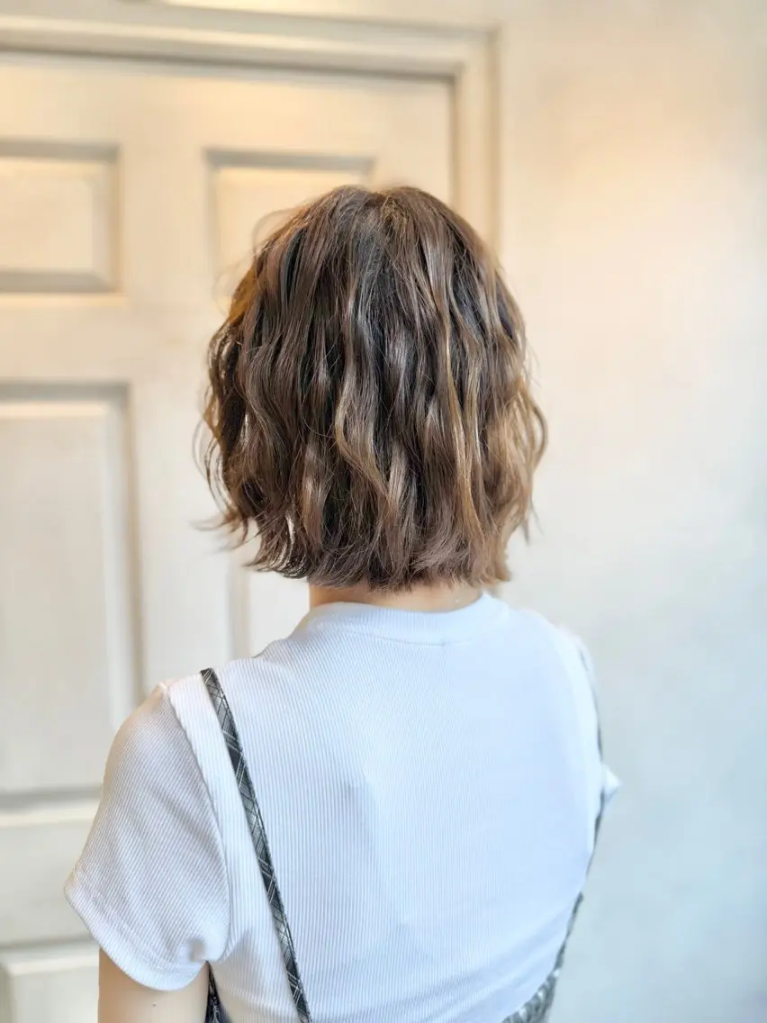 ショート ボブ ヘアメイク美容師 🦋サカモトレナ🦋のヘアスタイル