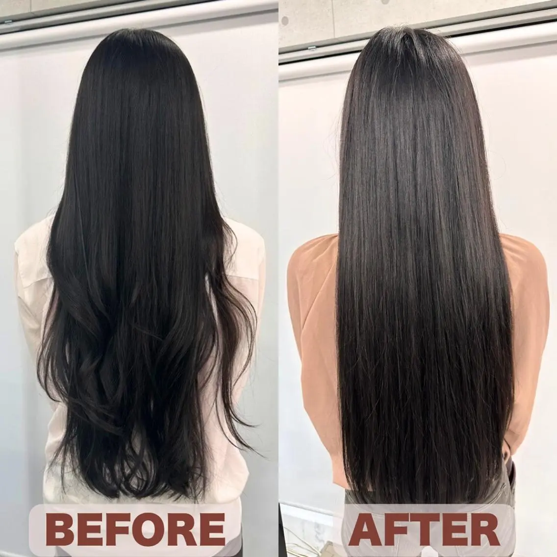 カット➕ストレートバーマの写真