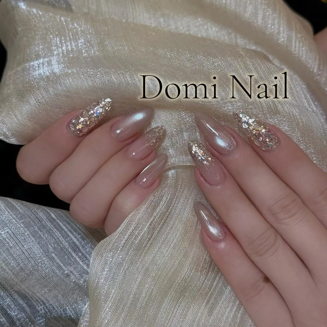 ネイル 持ち込み ネイルチップ ハンドネイル 渋谷 Domi Nailのネイルデザイン