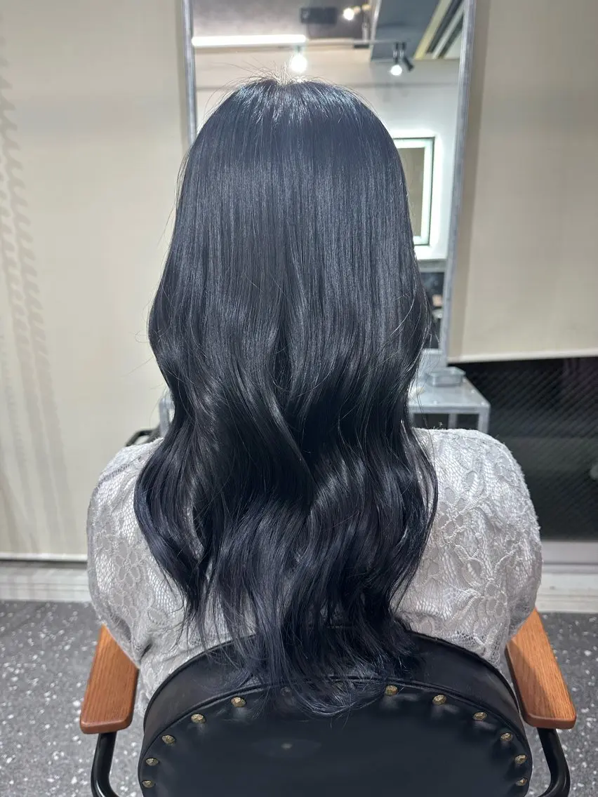 ロング カラー ヘアカラー トリートメント 髪質改善⭐️縮毛矯正 中野⭐️Rinaのヘアスタイル