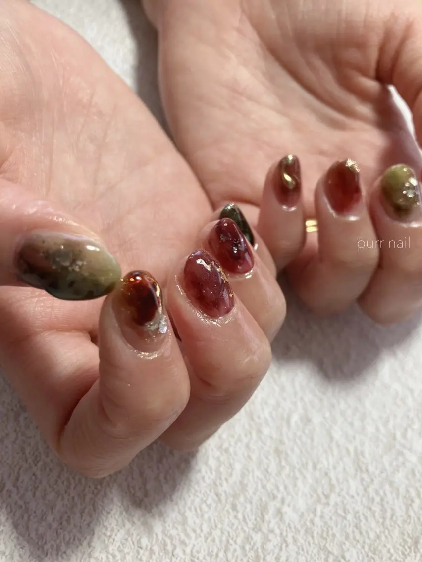 ネイル purr nailのネイルデザイン