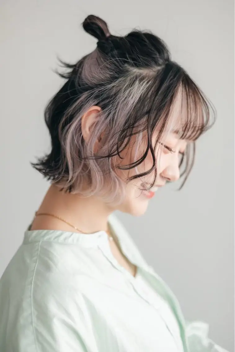 ミディアム カラー ヘアカラー beauty beast防府店のヘアスタイル