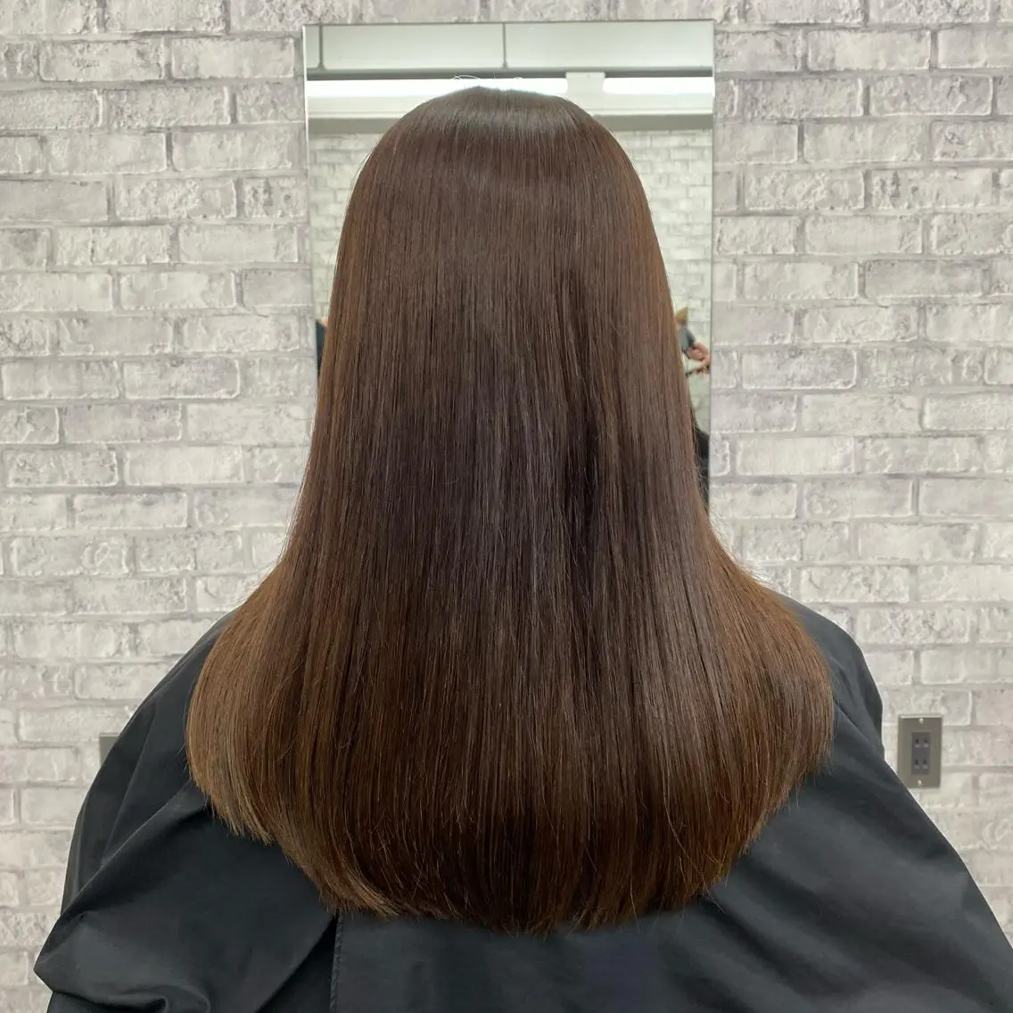 セミロング カラー パーマ ヘアアレンジ メンズ キッズ ネイル マツエク・マツパ アイブロウ 似合わせカラー♡髪質 改善🎀サトカ🍒のヘアスタイル