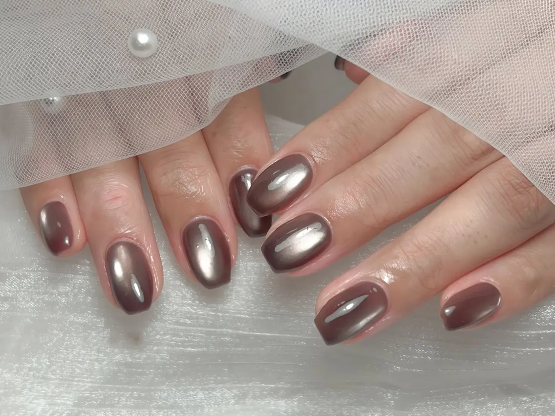 ネイル マグネットネイル ハンドネイル Nail by EN 🪽Amiのネイルデザイン
