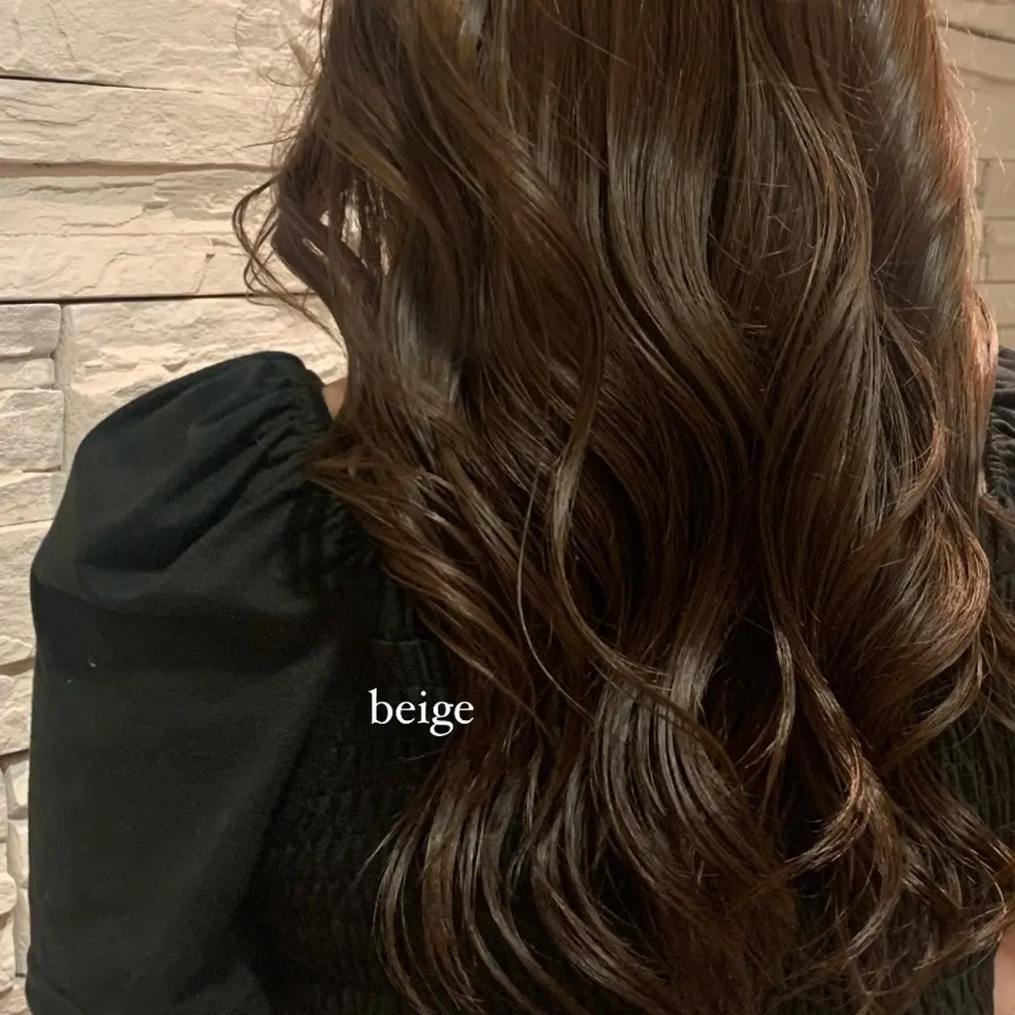 ロング カラー レイヤー/透明感艶 カラー丸山ななほのヘアスタイル