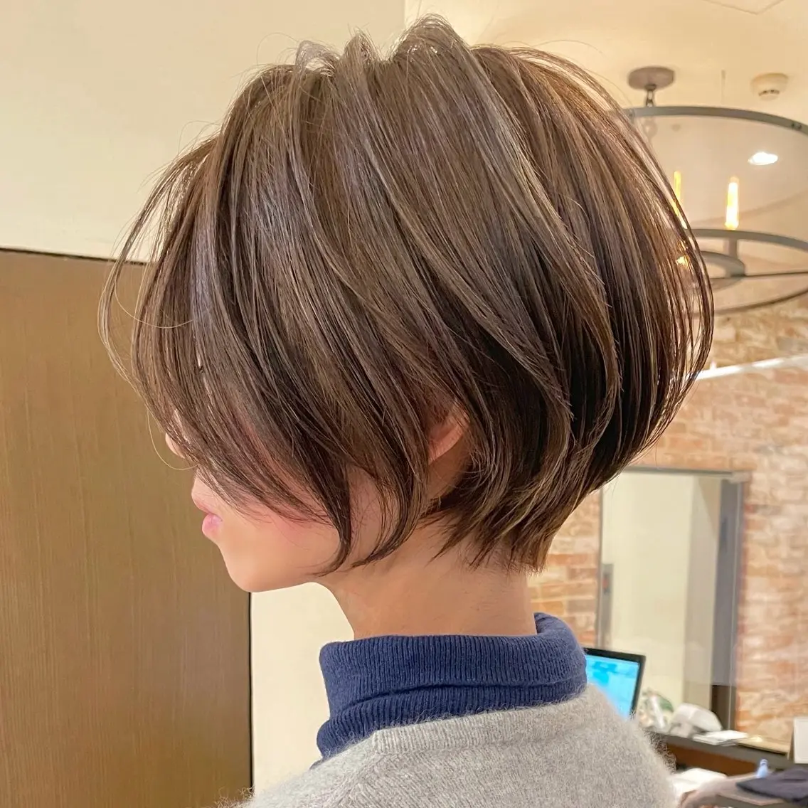 ショート カット トリートメント 朝ラク/大人ショート /銀座/若狭真央のヘアスタイル