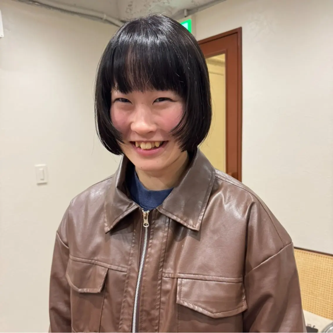 ショート カラー ボブレイヤー ボブ レイヤーカット 透明感カラー ☆akoのヘアスタイル