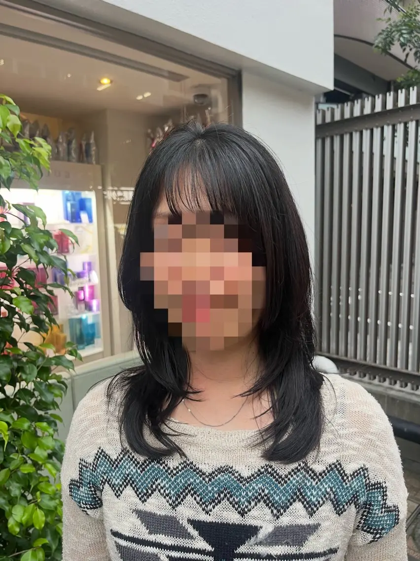 ミディアム レイヤーカット カットモデル様募集中 /コトハ‎🪽🫧のヘアスタイル