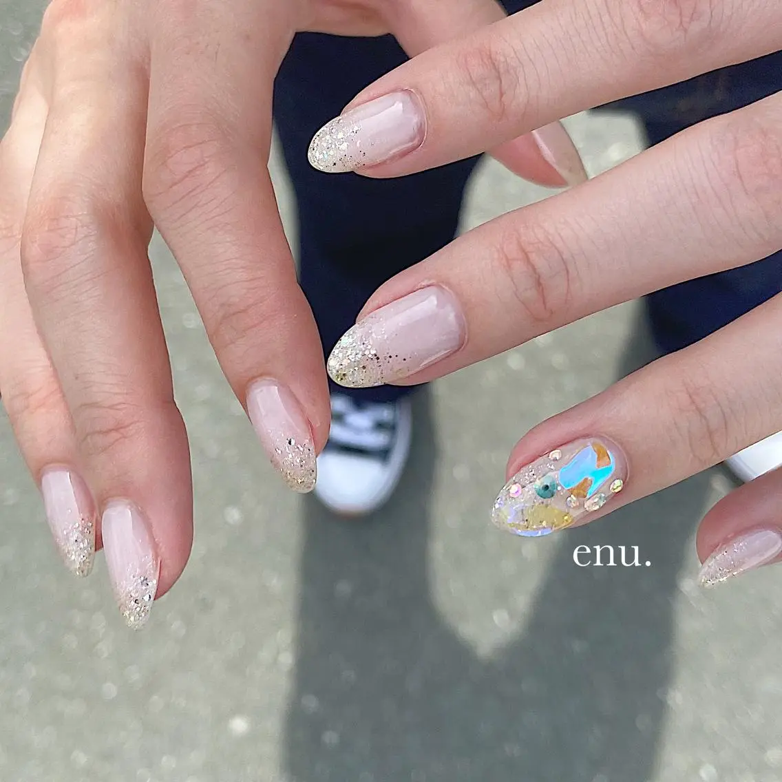 ネイル ハンドネイル enu. nanakoのネイルデザイン