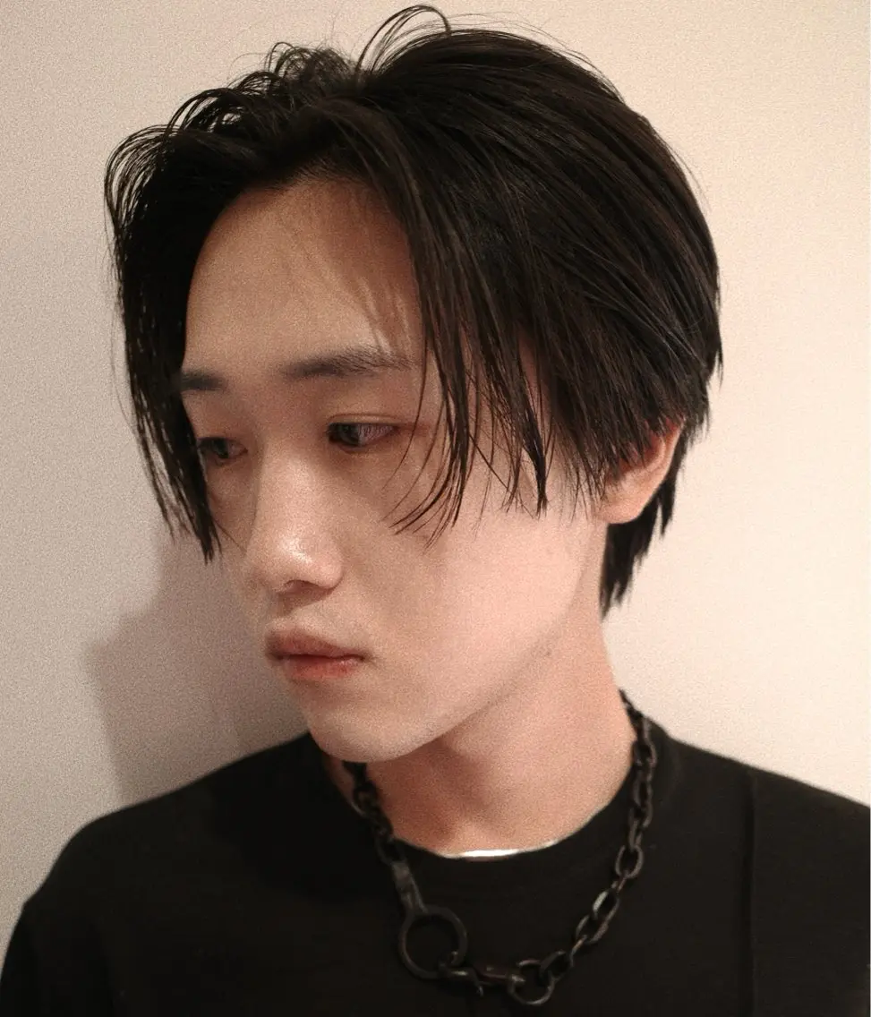 メンズ センターパート マッシュ メンズパーマ メンズショート スパイキーショート カット ヘッドスパ 🔥ショート特化 masaki🔥のヘアスタイル