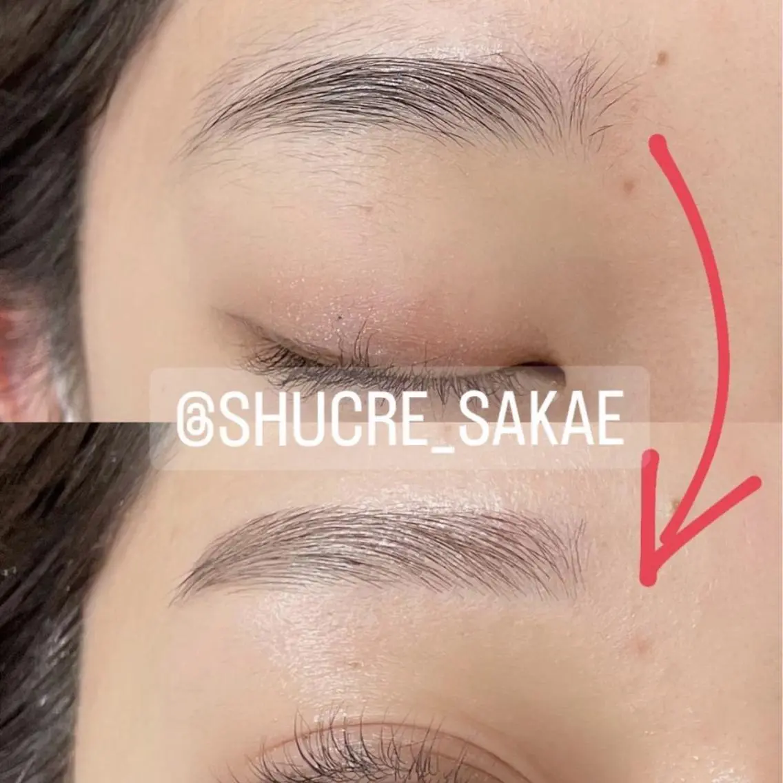 アイブロウ BEIGE 上前津 💗NANAKAのマツエク・マツパデザイン
