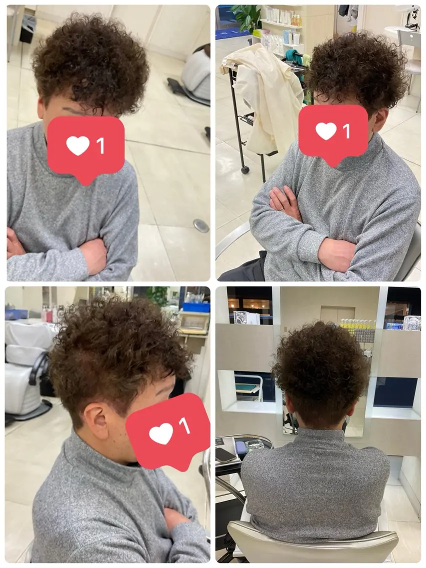 メンズ タカハシ リナのヘアスタイル