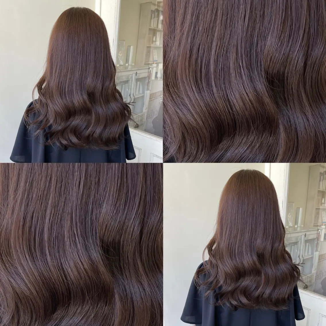 ミディアム カット ヘアカラー トリートメント 【髪質改善】 Wakanaのヘアスタイル