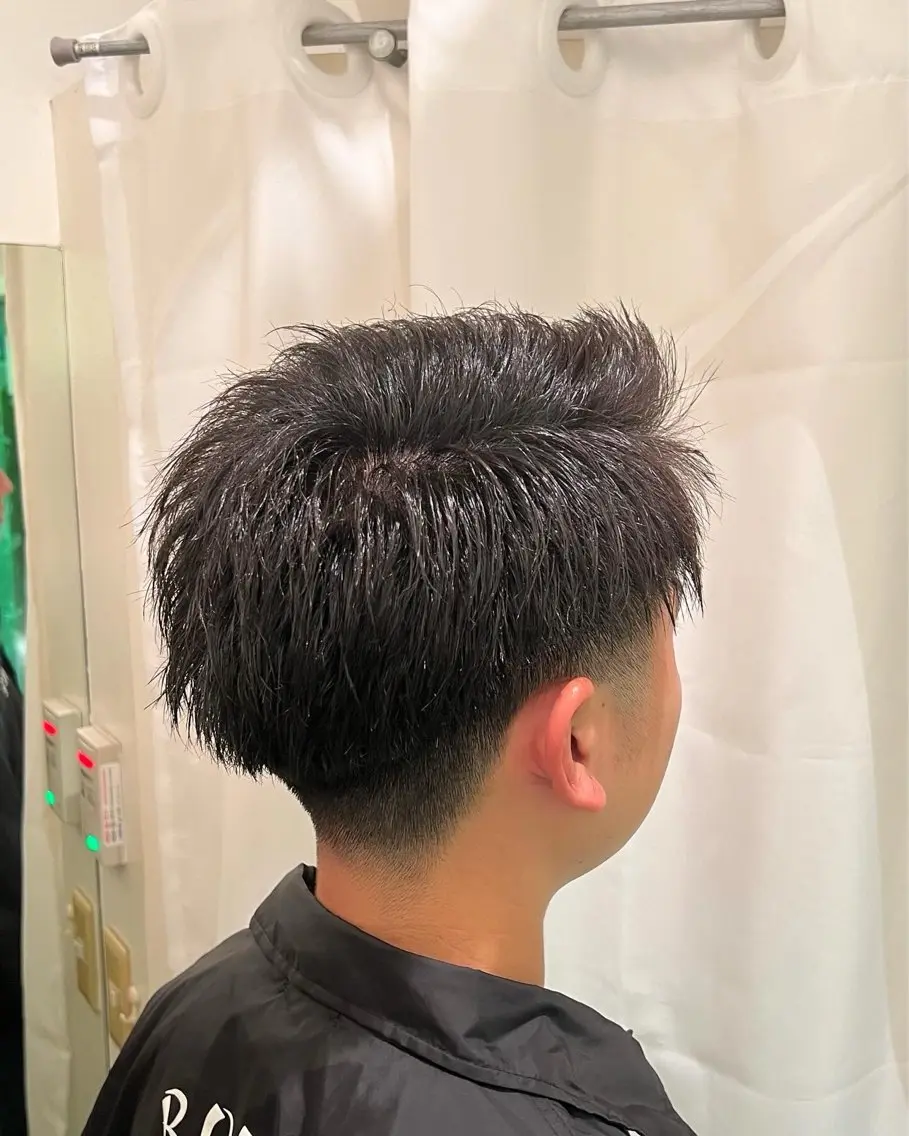 ショート メンズ 湘南のパーマ職人 🔥清水琉葵🔥のヘアスタイル