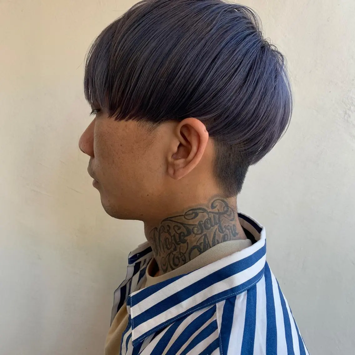 メンズ カット パーマ 髪質改善 🍀岡村凌也のヘアスタイル