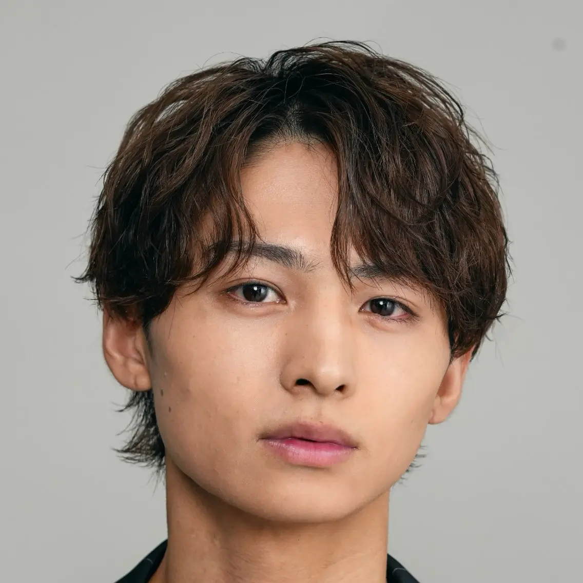 ショート パーマ 藤川 明英里のヘアスタイル