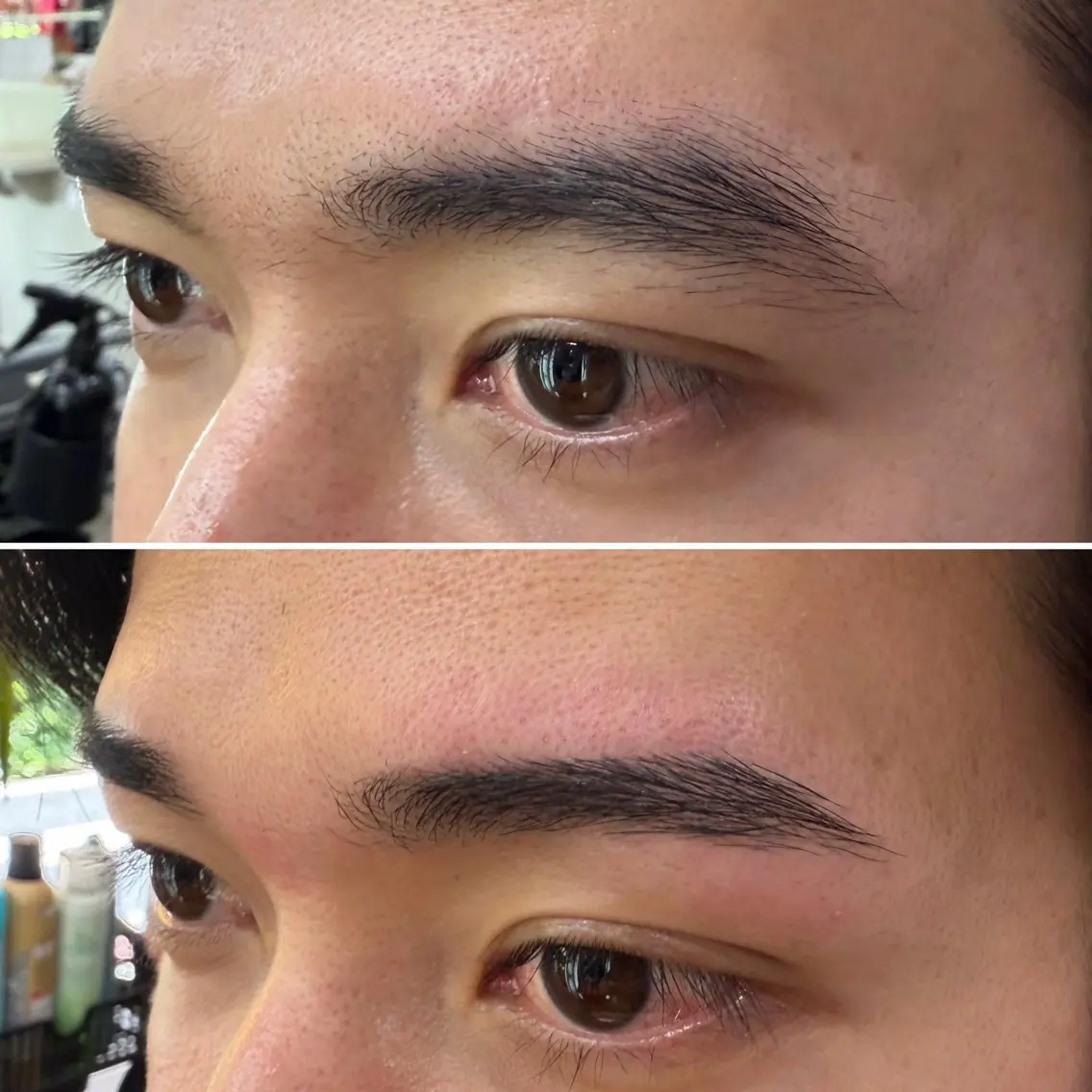 メンズ アイブロウ ワックス脱毛 眉カット ✨️眉毛、派手髪、 ハイトーンShinの眉毛・アイブロウイメージ