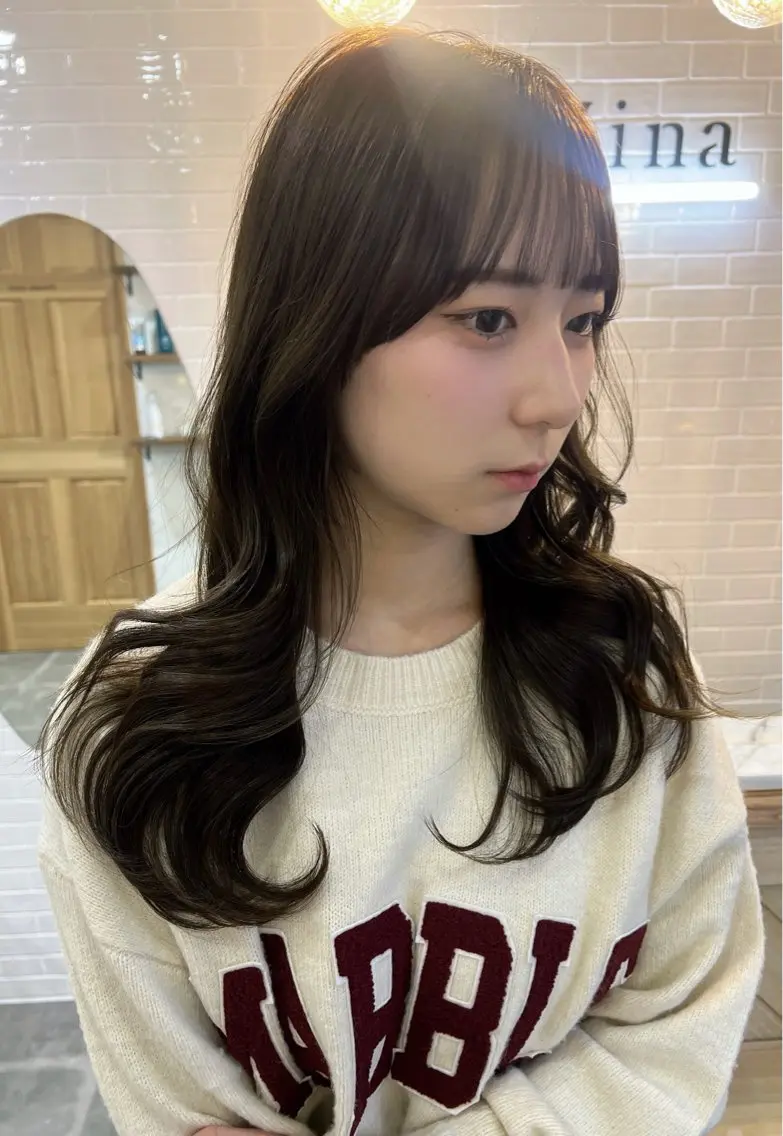 ロング Zina西新 井上貴幸のヘアスタイル