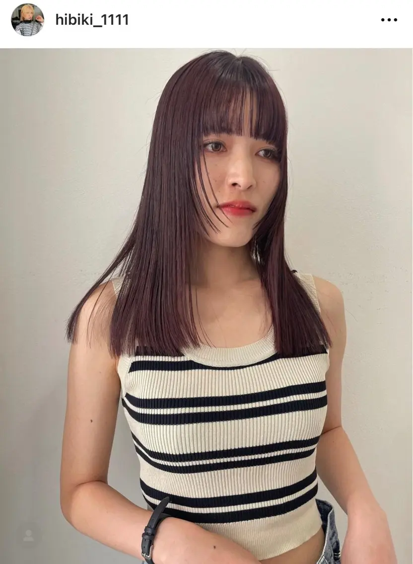 セミロング HIBIKI/原宿 ハッシュカット🪄のヘアスタイル