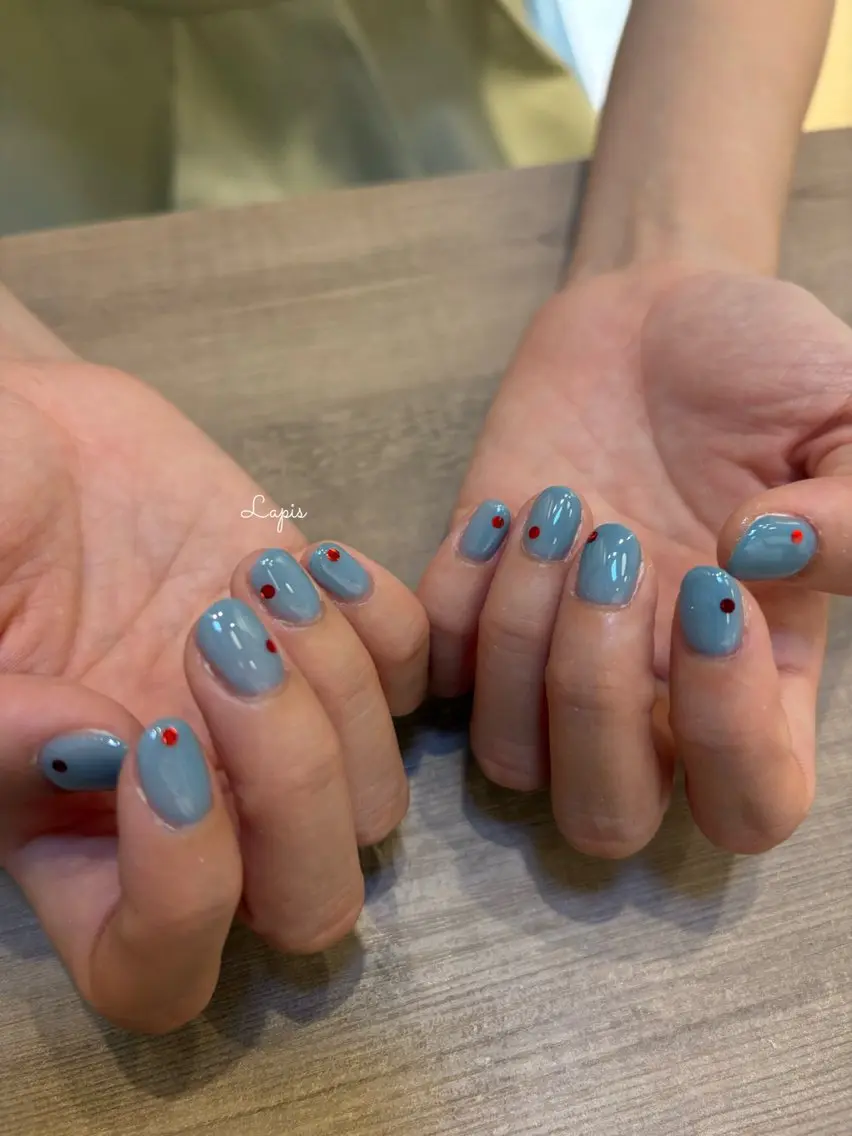 ネイル ハンドネイル Lapis *のネイルデザイン