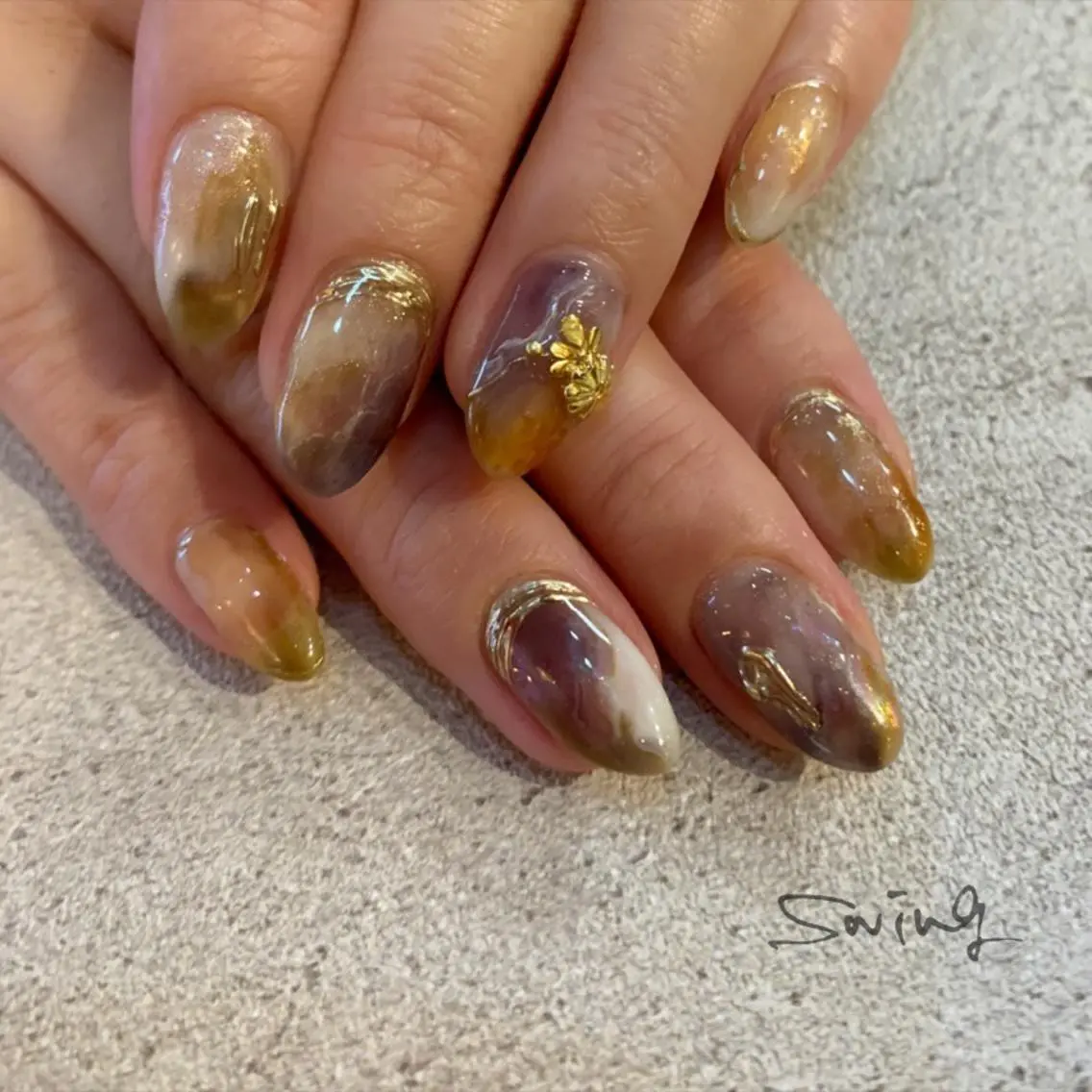 ネイル ニュアンスネイル ハンドネイル Yoshida Takakoのネイルデザイン